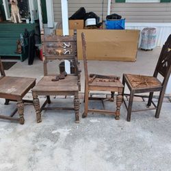 Antique Vintage 1920s Chairs