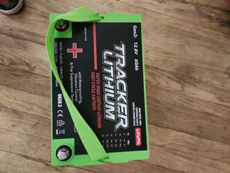 Tracker Lithium 12.8V 60Ah Deep Cycle Battery