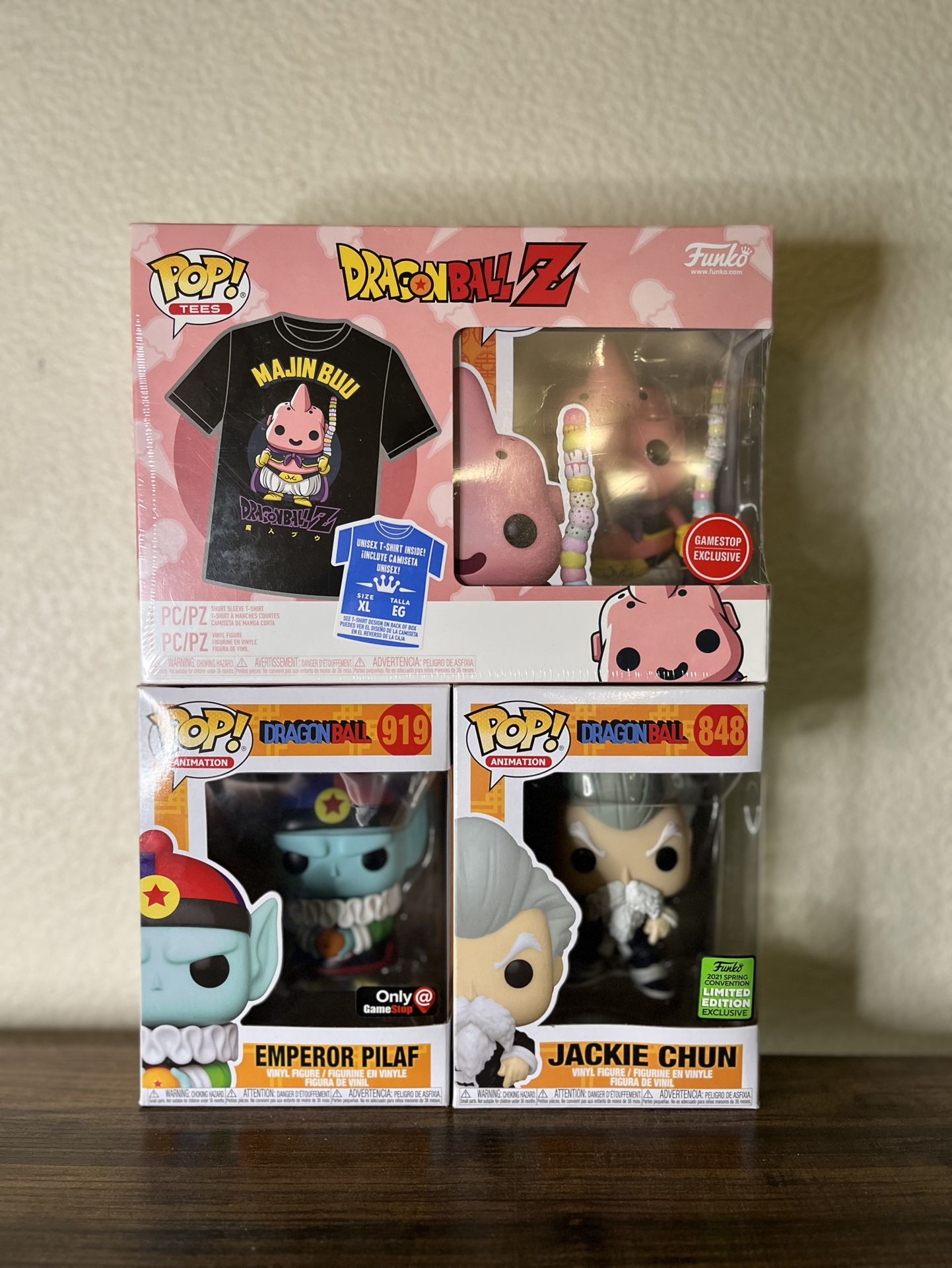 Dragon Ball Z Pops And Tee ‼️‼️XL