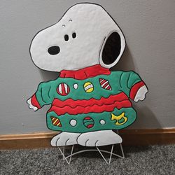 Snoopy Out Door Metal Signs