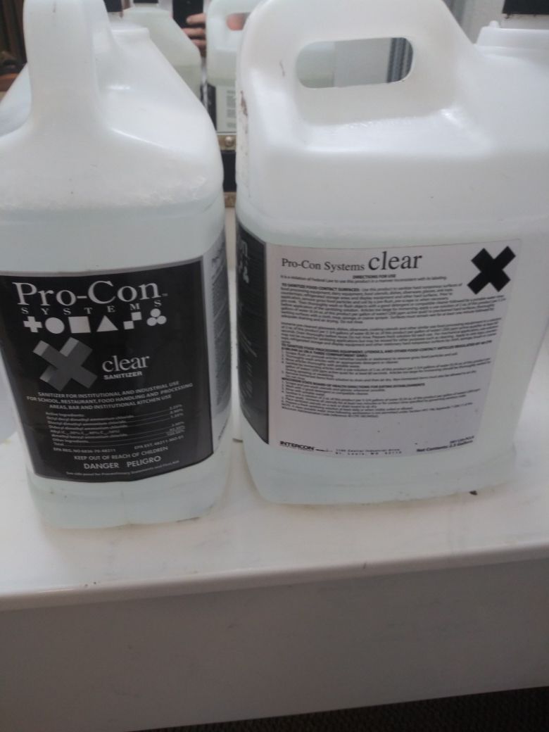 Pro-Con Clear Sanitizer