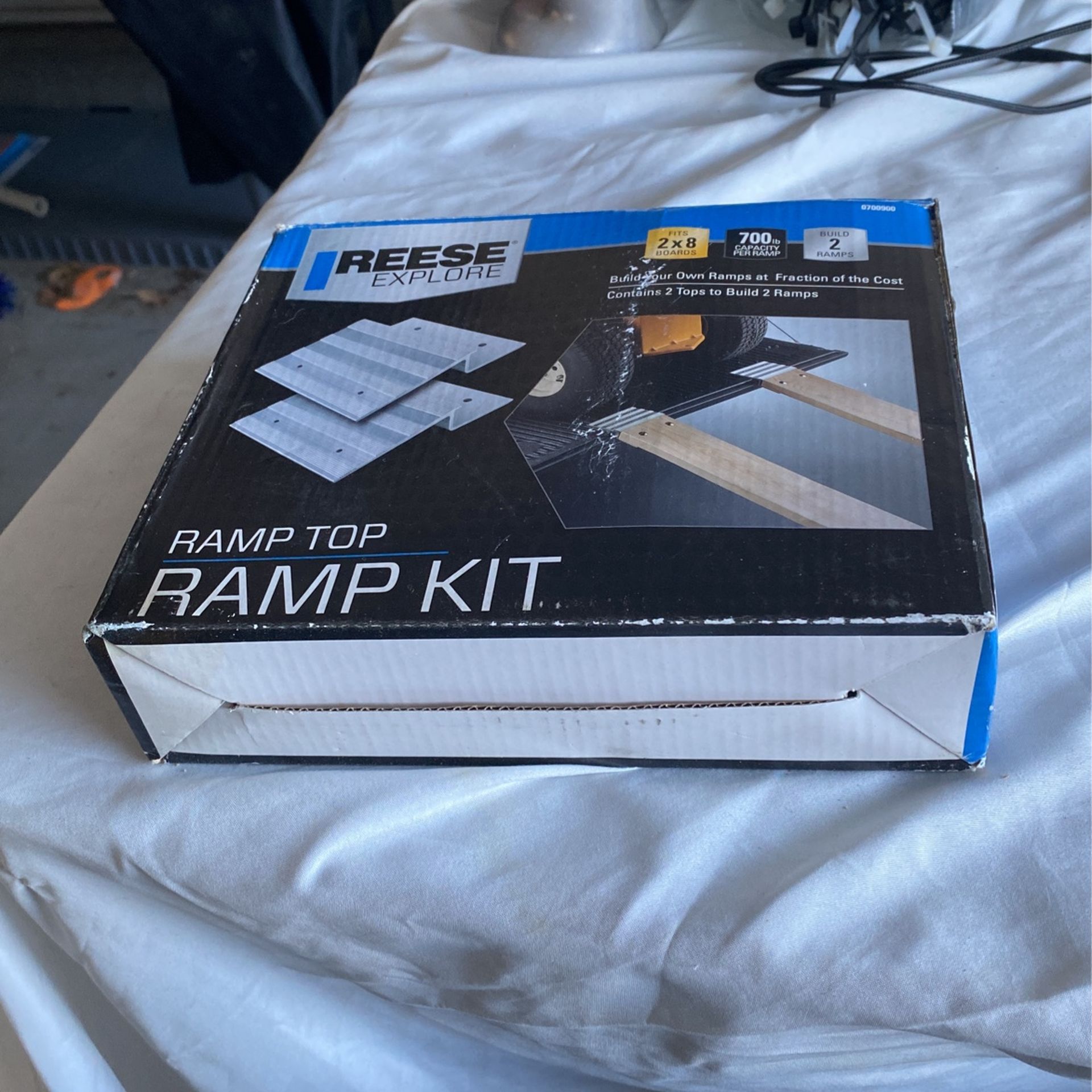 Reese 0700900/07001 Ramp Top Kit, Aluminum, 7-1/4” Top, 700 Lbs