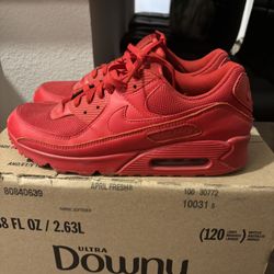 Air Max 90s All Red 