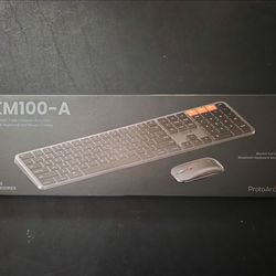 KM100-A wireless keyboard and mouse combo