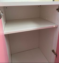 Ikea Stuva Kids' Nursery Kid's Pink Storage Closet Wardrobe