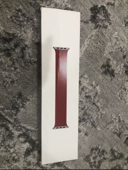 Apple Red Braided Solo Loop