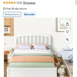 Twin Size Bed Frame New Still In Box From Walmart 