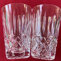 WATERFORD CRYSTAL WATER GLASSES