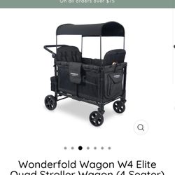 W4 Elite Pro Stroller Wagon Seater