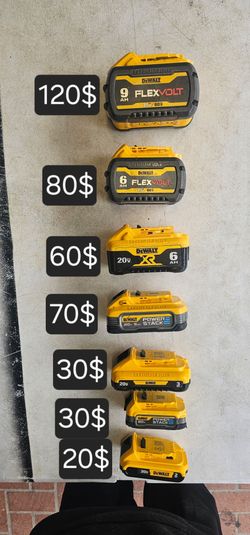 Dewalt battery