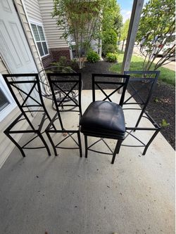 set of 4 dining chairs