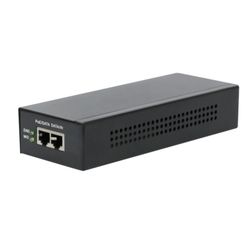 LTS Gigabit PoE Injector Adapter Single Port, Power Over Ethernet, 60W 48V DC - Metal Case (new)