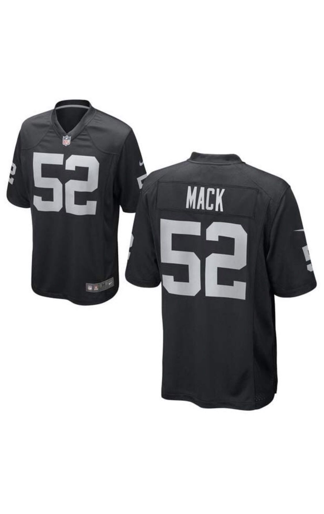 Khalil Mack Raiders Jersey Brand New Never Worn