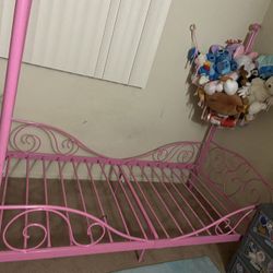 Pink Canopy Bed