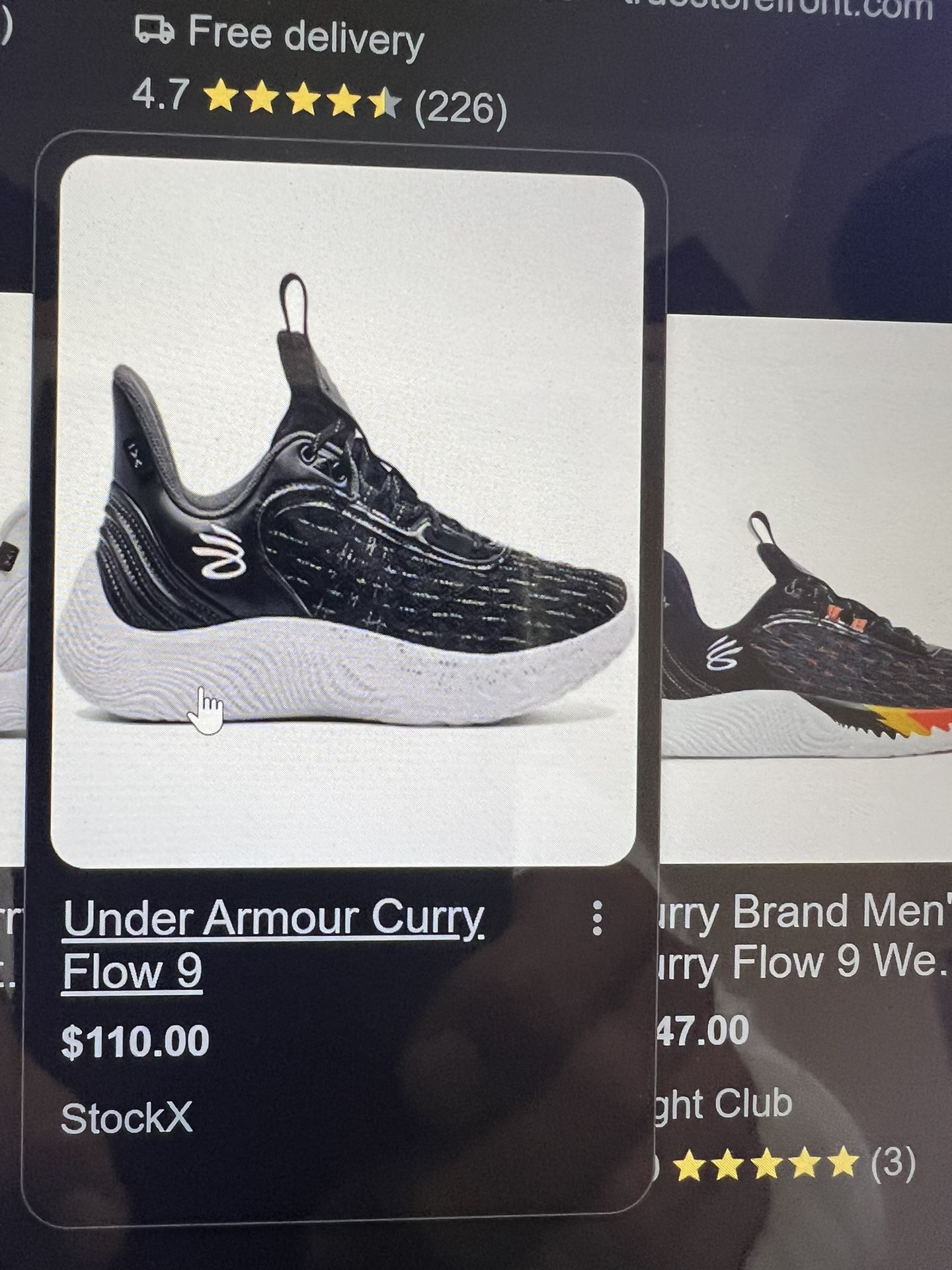 Under Armour Curry’s 
