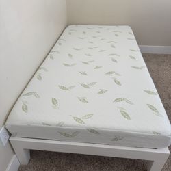 Twin XL Bed Frame and/or Mattress 