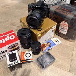 Nikon D750 Full-Frame Camera Bundle + Multiple Lenses 