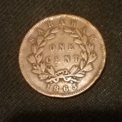 1863 Sarawak One Cent