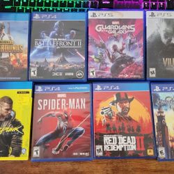 Ps4/Ps5 games