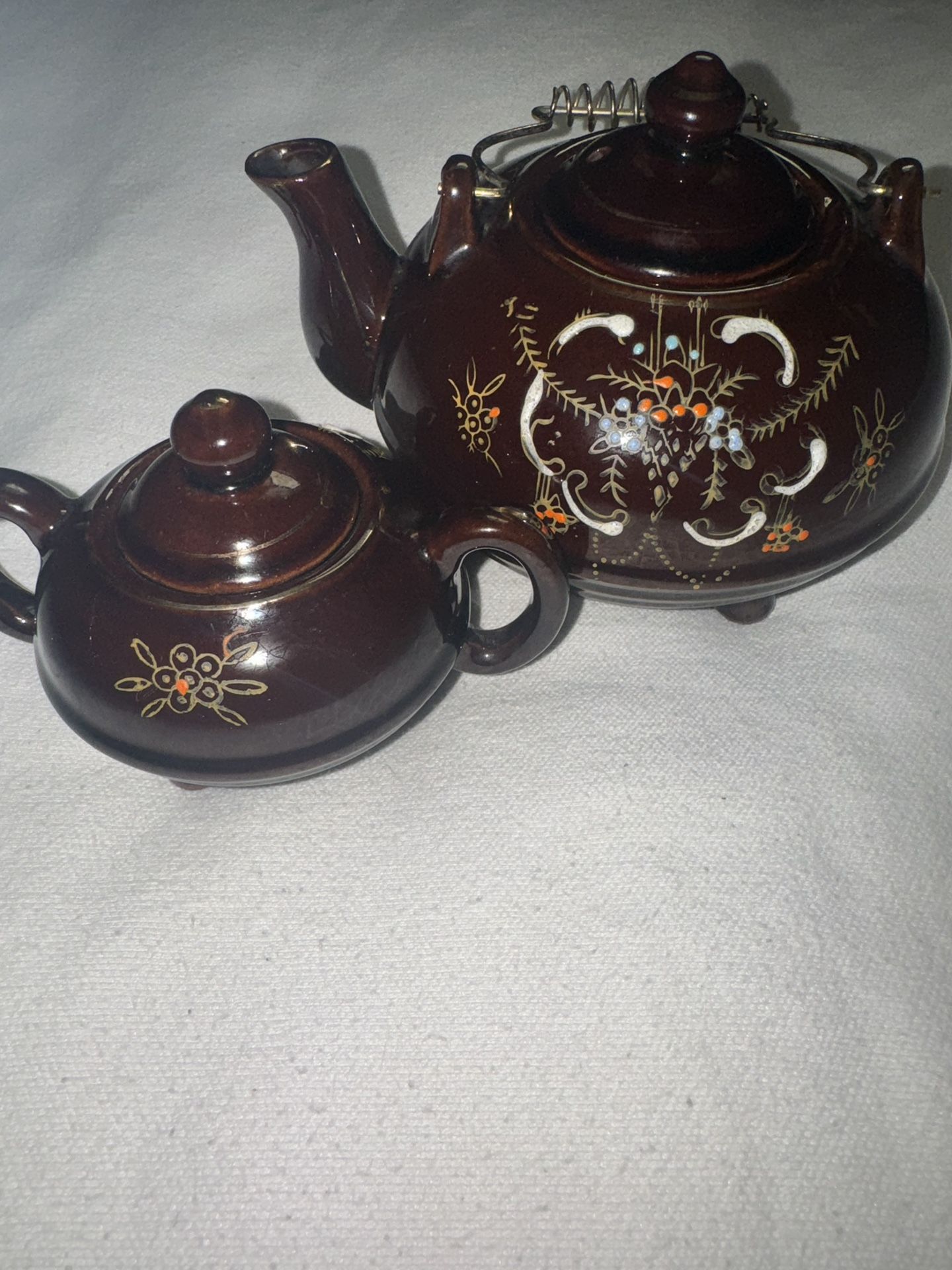 Vintage Glass Teapot set