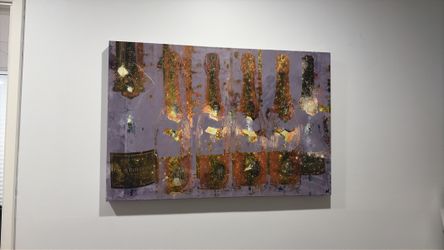 Champagne wall art / hanging painting / print