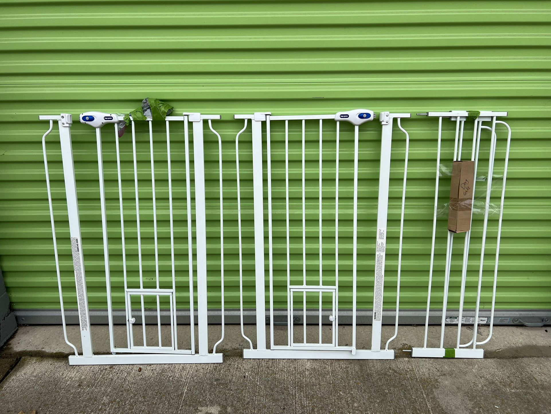 Top Paw Extra Wide Dog Gate - Set Of 2