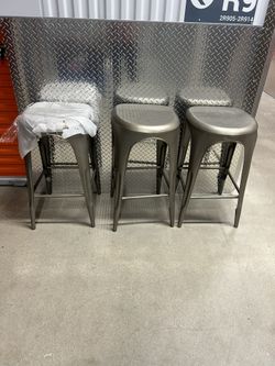 3 Restoration Hardware Bar Chairs