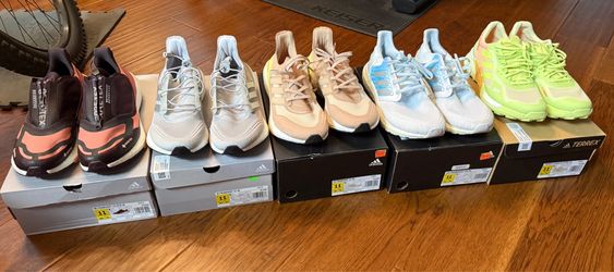 5 Pair $70.00 - Adidas Ultraboost Women' size 11 Running Shoes Barely Used - Lot 5 Pair of ADIDAS