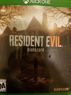 Resident evil 7 xbox one bio hazard