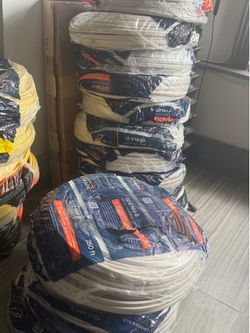 Vendo rollos de cable de aluminum con baño de cobre 12/2 10/2 12/3 de 250tf