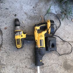 DeWalt 18V cordless reciprocating saw, Cordless Drill 