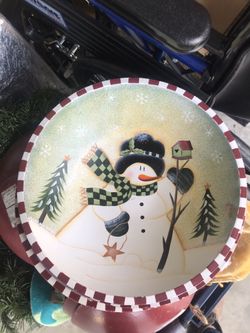 Wood decorative bowls 6 total, $10