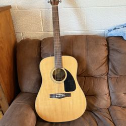 Fender acoustic guitar
