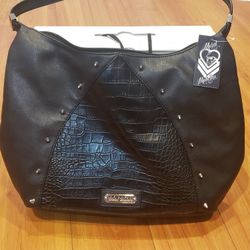 Black Metal Mulisha Purse