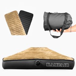 Inflatable Single Air Mattress With Two Side Zipper   