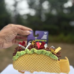 🌮 Pet Taco Costume Bootique Halloween Dog Outfit (Small)