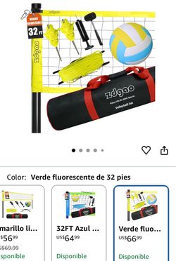 Portable outdoor volleyball net system