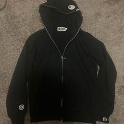 Large Black Bape Hoodie