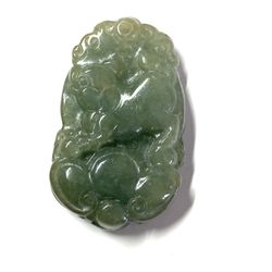 Jade Jadeite Dog Pendant Necklace 90017