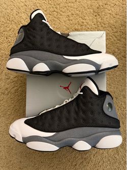Size 11 (Used condition, comes with original box) - Air Jordan 13 retro black flint