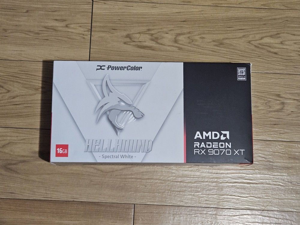 Powercolor Hellhound  9070 XT White