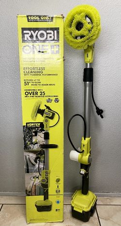 Ryobi One+18 V Cordless Soap Dispensing Scrubber TOOL ONLY