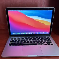 Apple MacBook Pro 13” Retina I5/8GB/256GB SSD $220