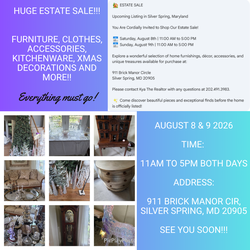 Huge Estate Sale