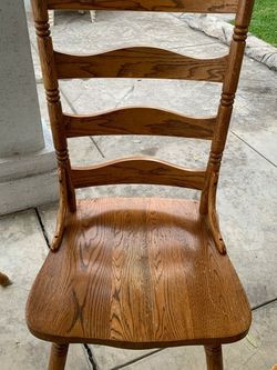 Sillas De madera