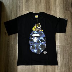 Dark Navy Milo Bape Shirt