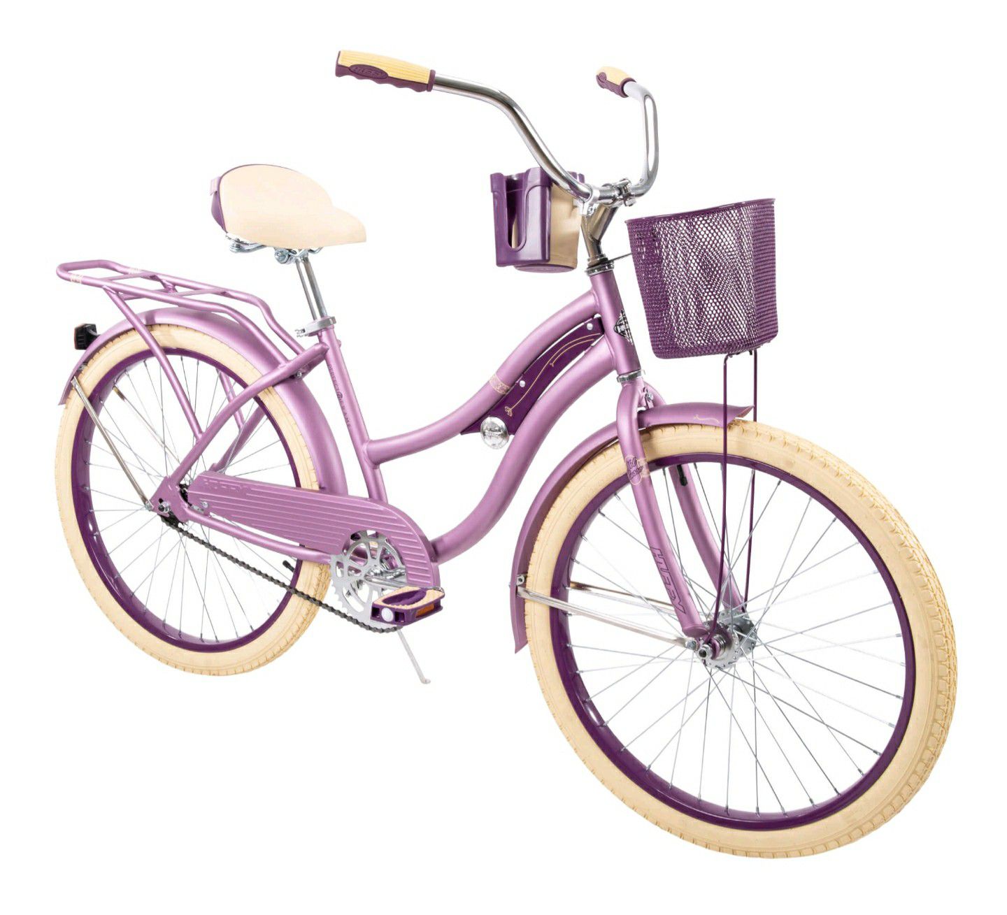 Huffy 24" Nel Lusso Girls Cruiser Bike Purple Bike New