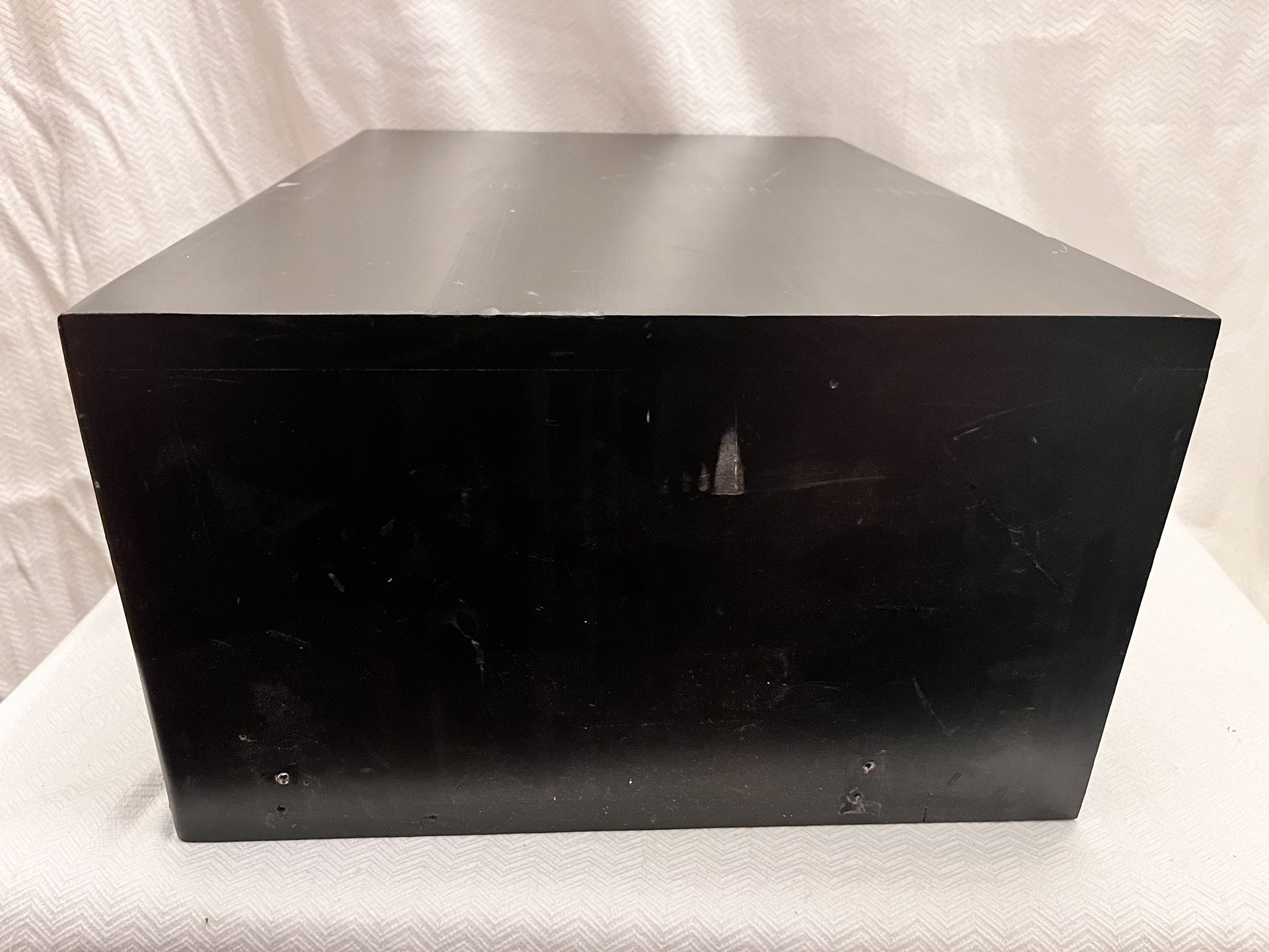 Hand-Made Nice Racks Transparent Black Audio Rack
