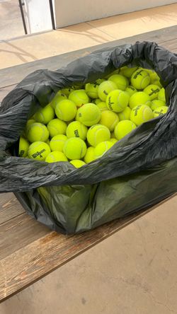 Used Wilson US Open Tennis Balls