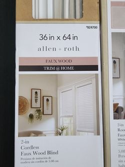 Faux wood darkening blinds